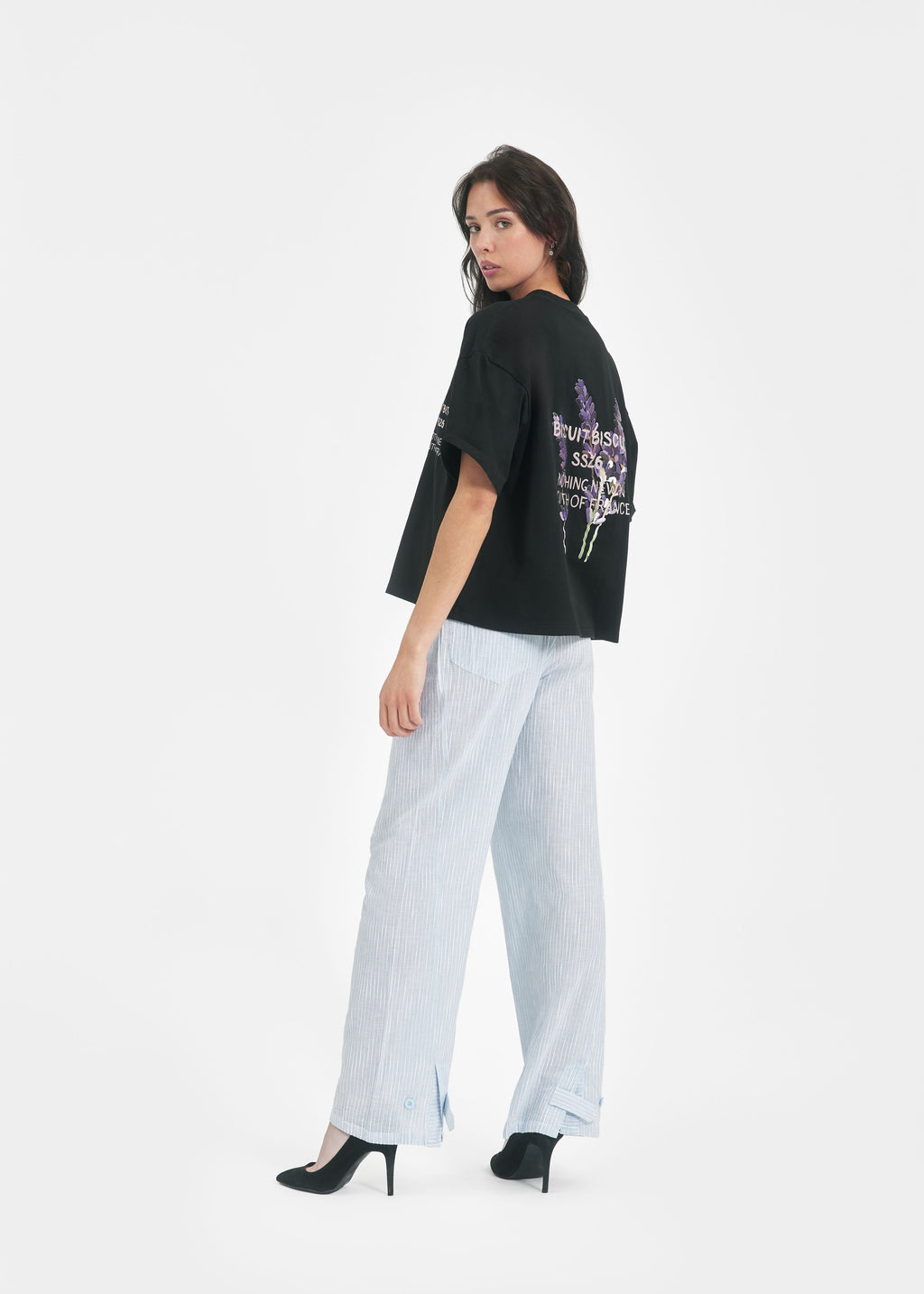 T-shirt oversize Biscuit Biscuit vêtement unisexe