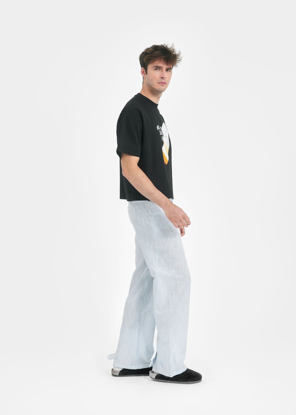 T-shirt oversize Biscuit Biscuit vêtement unisexe
