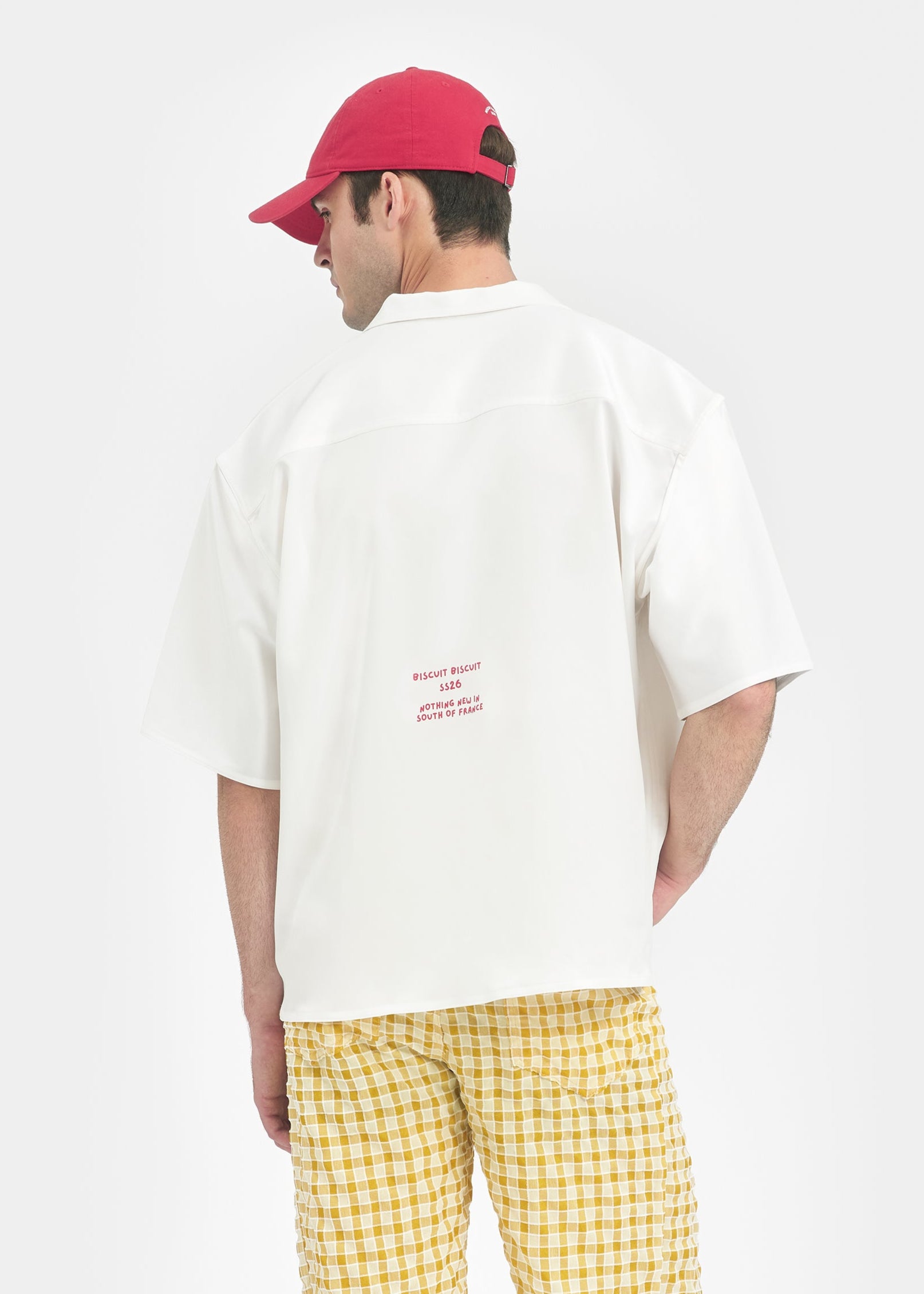 Chemise oversize unisexe blanche