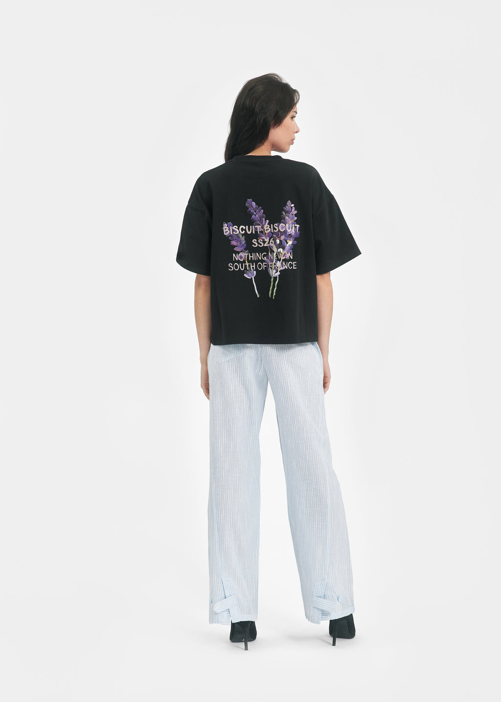 T-shirt oversize Biscuit Biscuit vêtement unisexe