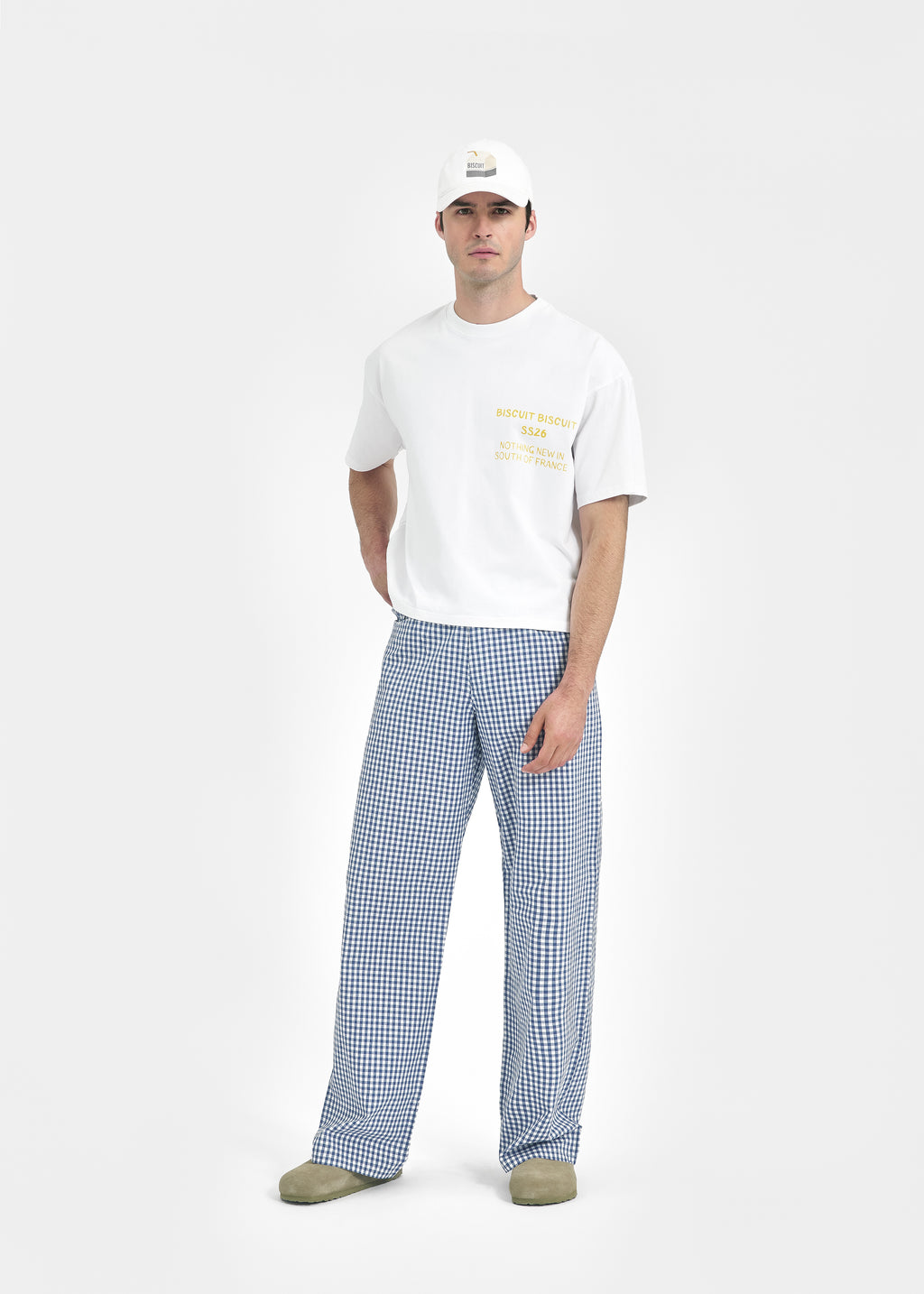 T-shirt oversize Biscuit Biscuit vêtement unisexe