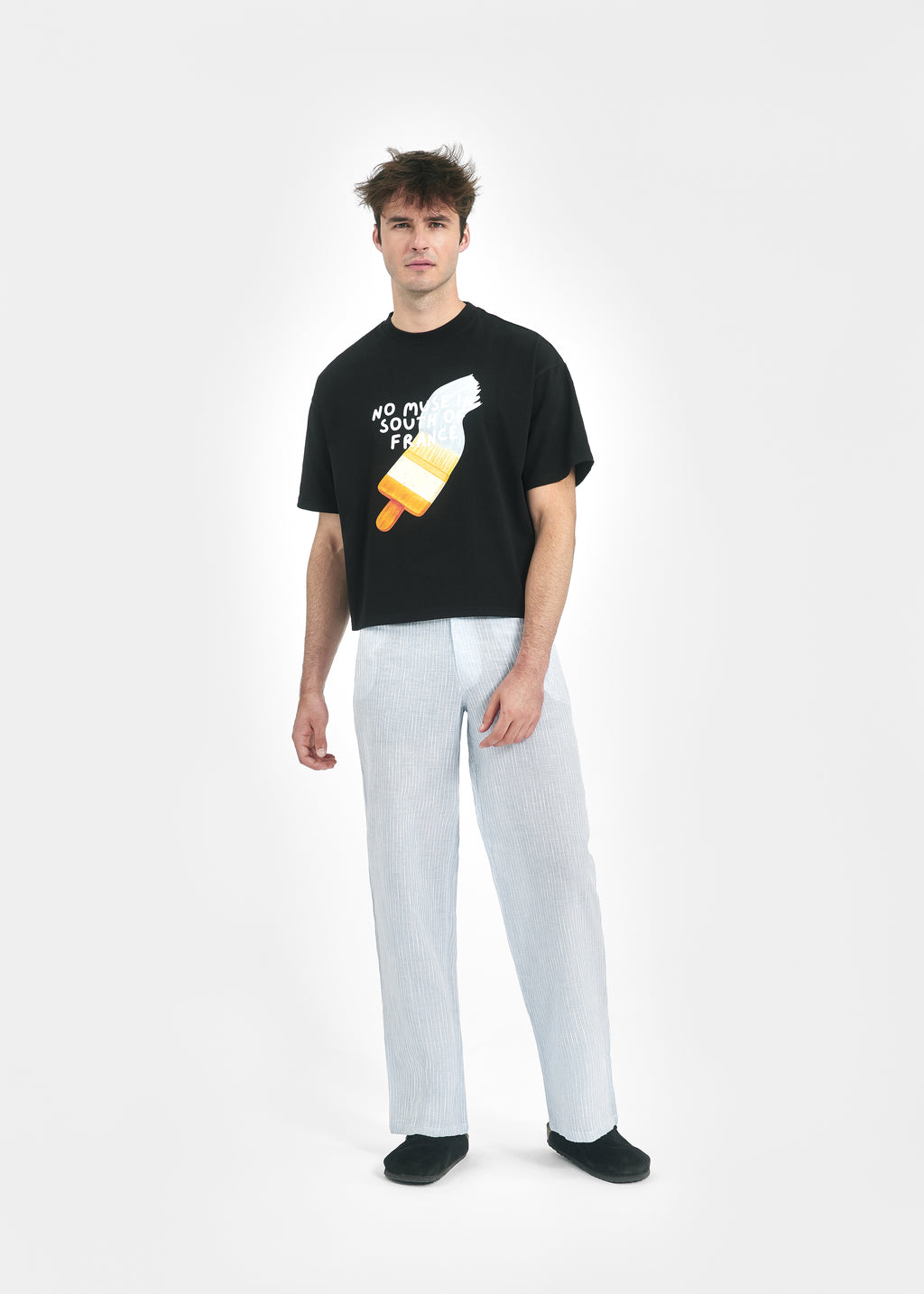 T-shirt oversize Biscuit Biscuit vêtement unisexe