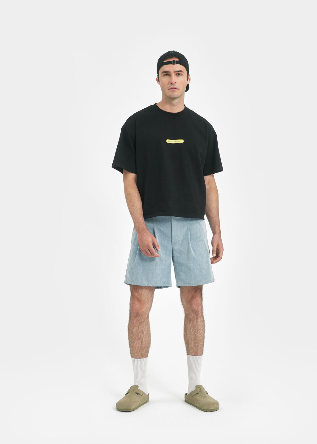 T-shirt oversize Biscuit Biscuit vêtement unisexe