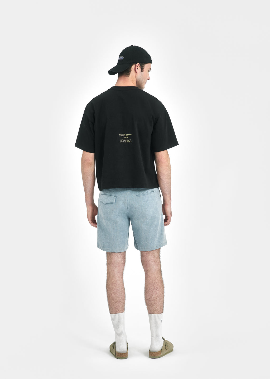 T-shirt oversize Biscuit Biscuit vêtement unisexe